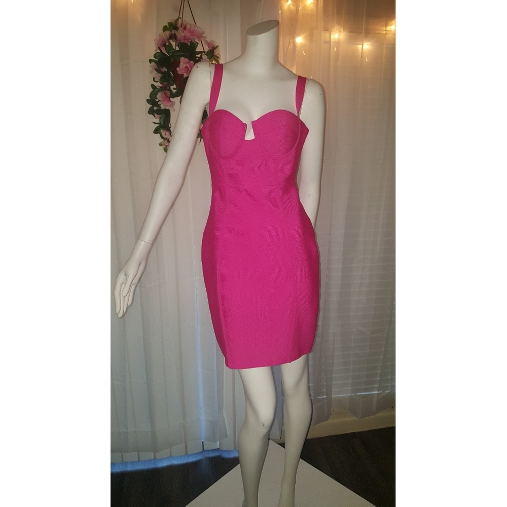 Pink Bondage Dress, Compliment your curves 💗💗💗